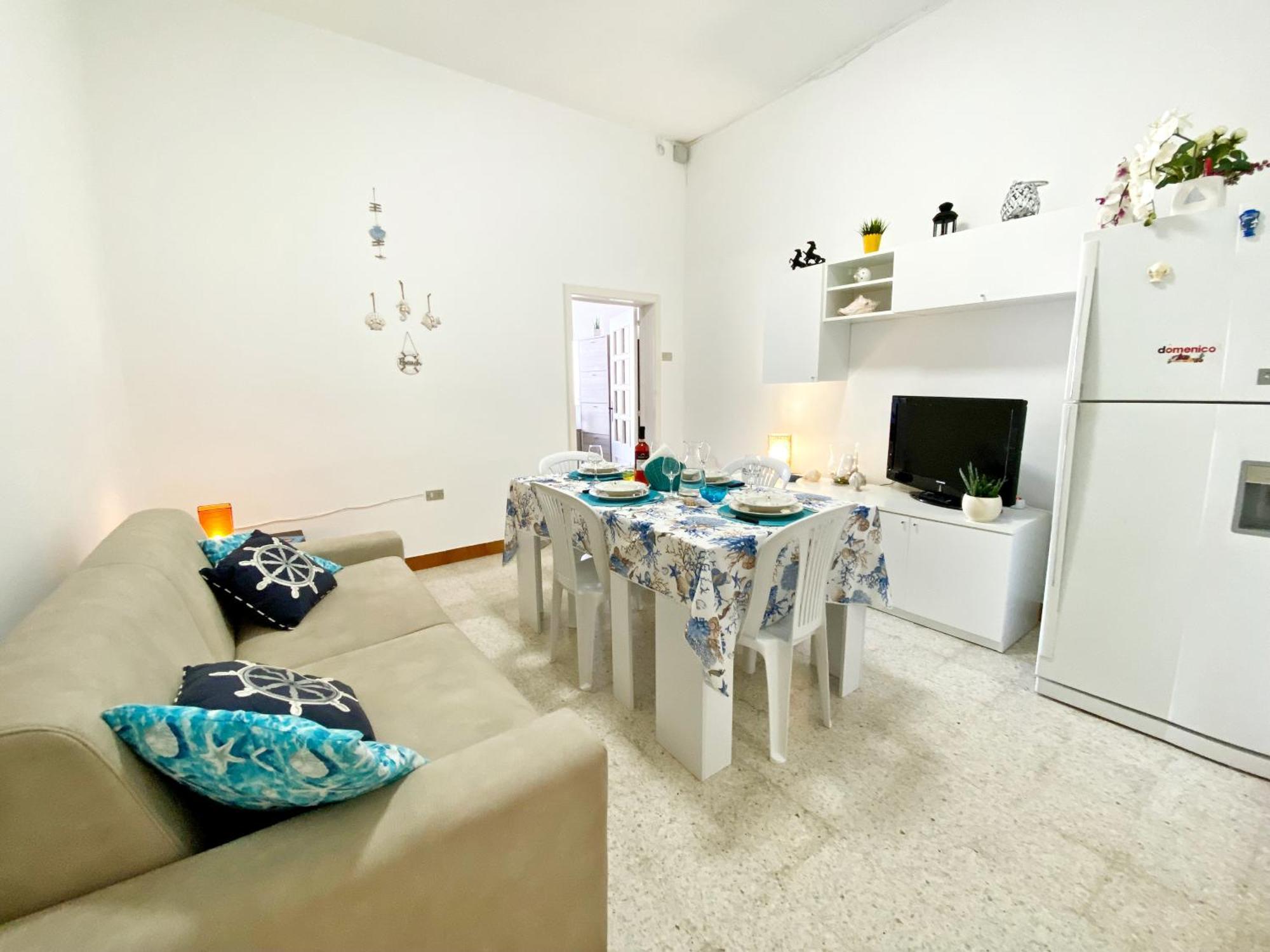 Aria Di Mare Mancaversa - Elegante Appartamento มารีนา ดี มันกาแวร์ซา ภายนอก รูปภาพ